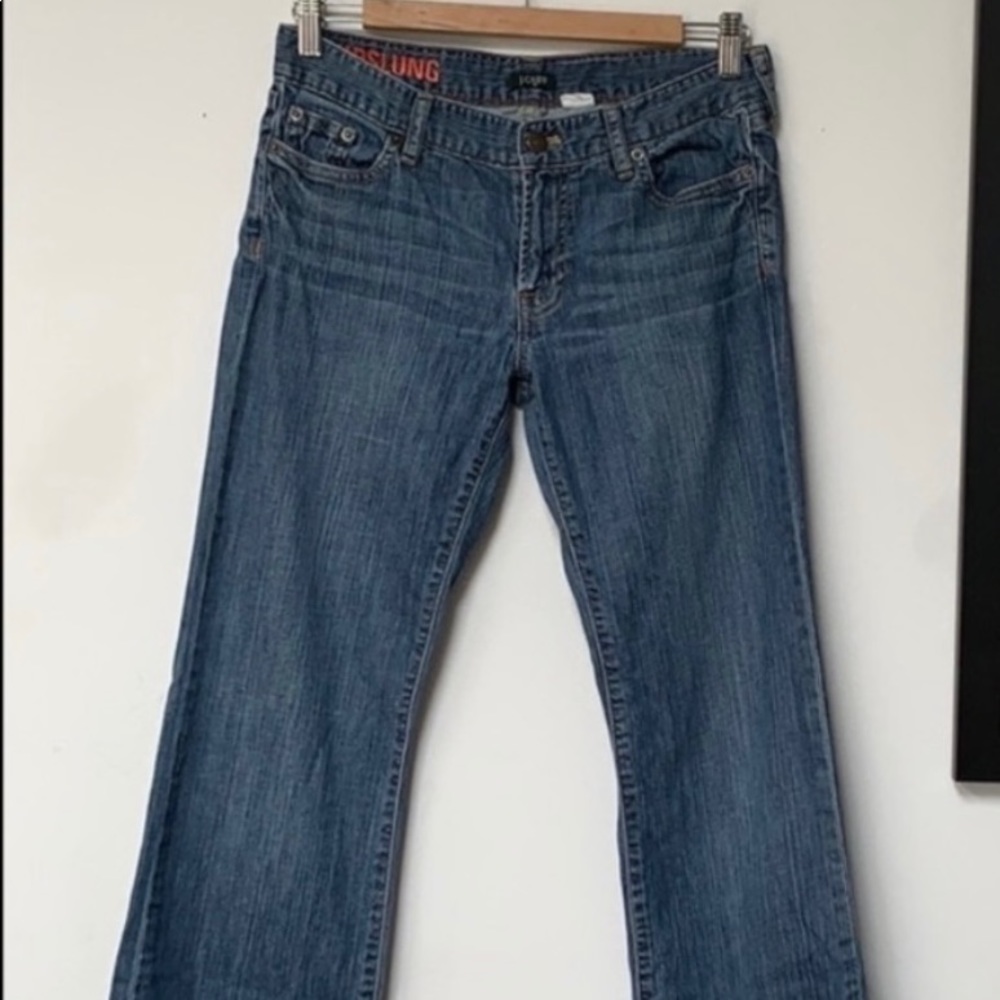 J. CREW •• Vintage Hipslung Straight Leg